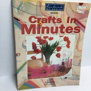 Handmade By Design Crafts In Minutes Book Lifetime Series DIY Projects Seasonal